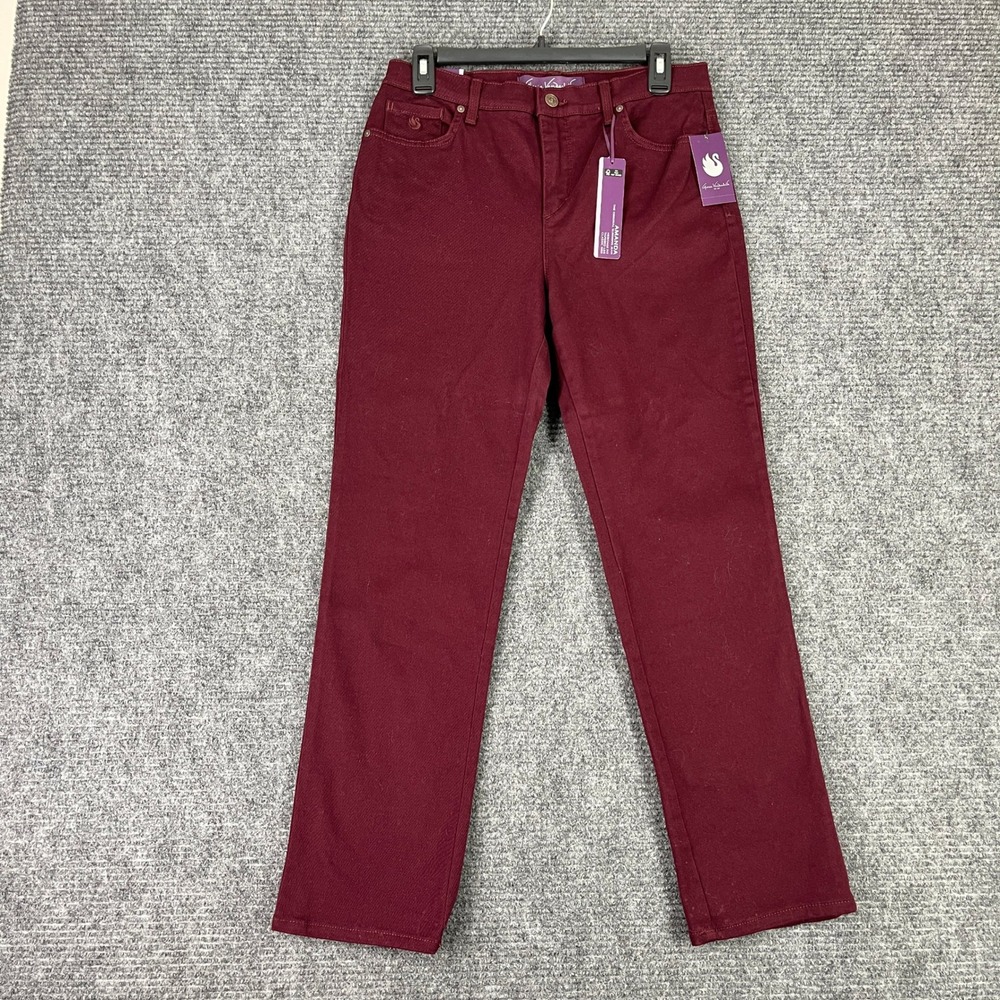 Gloria Vanderbilt Amanda Slimming Jean Women 8P Tapered Leg Classic‎ Rise Casual